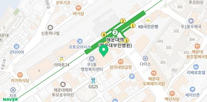 Haeundae Wide Ocean View & Residence Busan Exterior foto