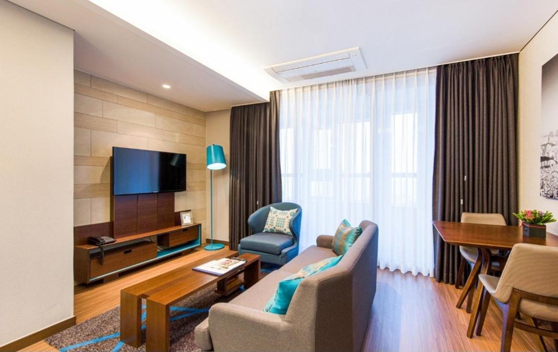 Haeundae Wide Ocean View & Residence Busan Exterior foto